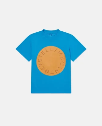 T-shirt med logotyp och grafiskt tryck