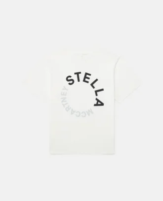 T-shirt med logotyp och grafiskt tryck
