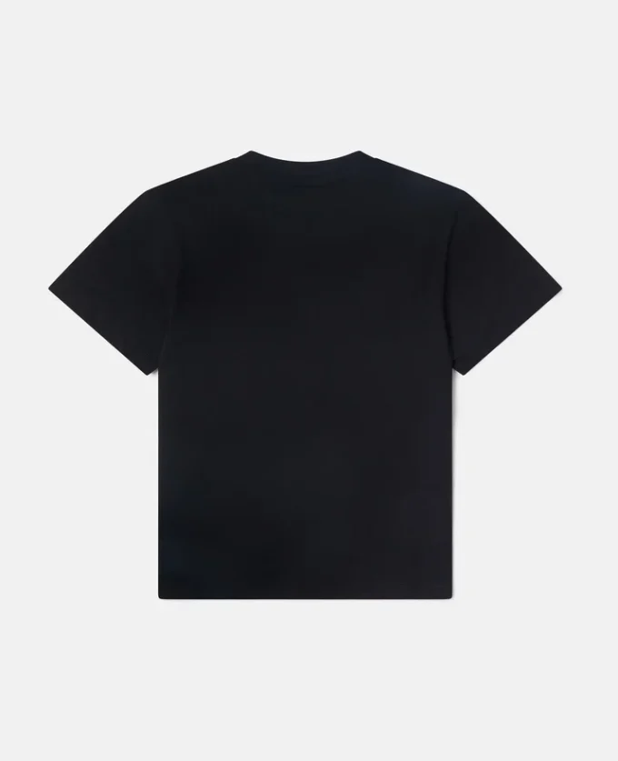 T-shirt med logotyp och grafiskt tryck