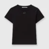 T-shirt med logotypsmycke T-shirt med logotypsmycke