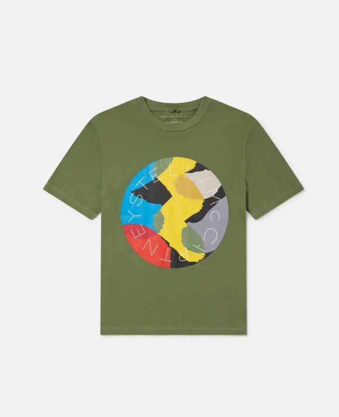 T-shirt med logotyptryck T-shirt med logotyptryck