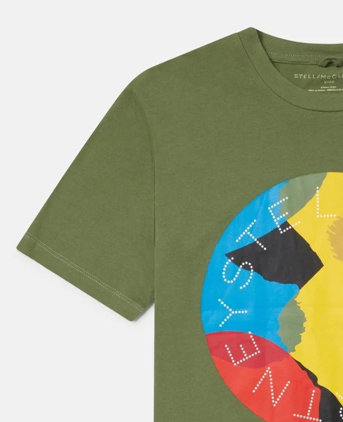 T-shirt med logotyptryck T-shirt med logotyptryck