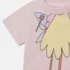 T-shirt med älvmotiv och rund halsringning T-shirt med älvmotiv och rund halsringning