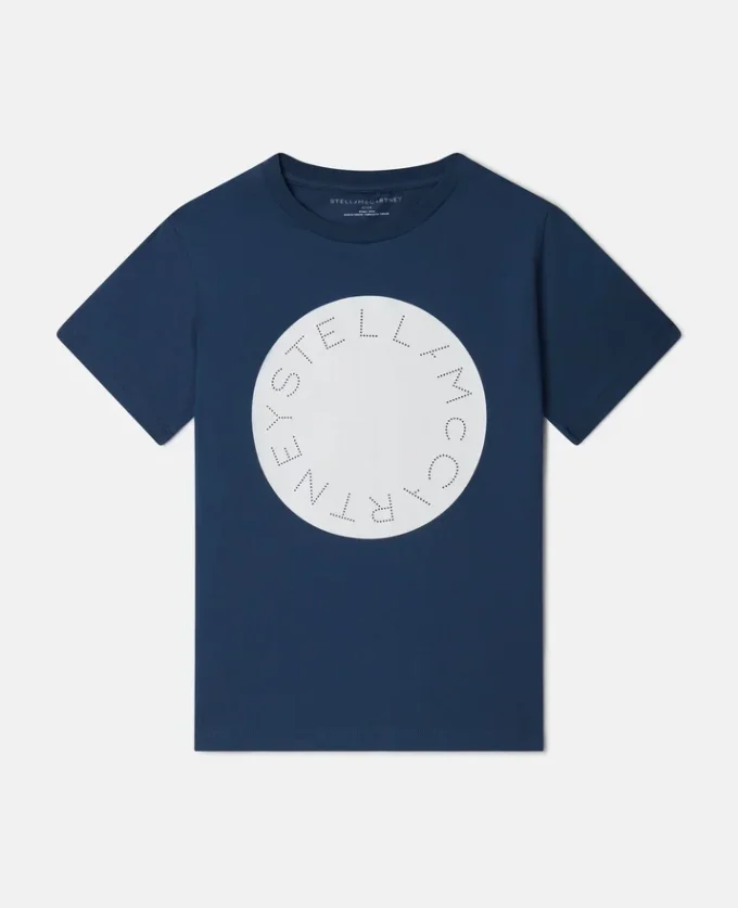 T-shirt med medaljonglogotyp