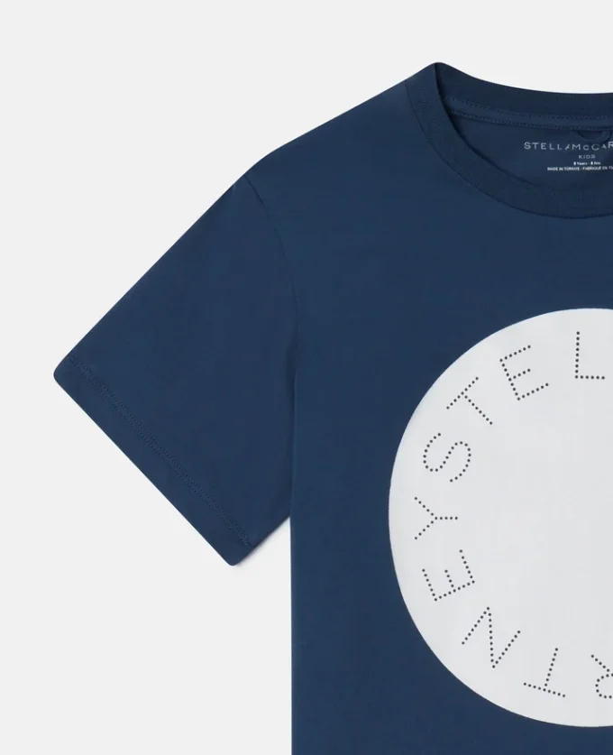 T-shirt med medaljonglogotyp