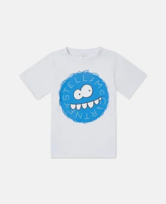 T-shirt med monstergrafik