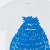 T-shirt med monstergrafik T-shirt med monstergrafik