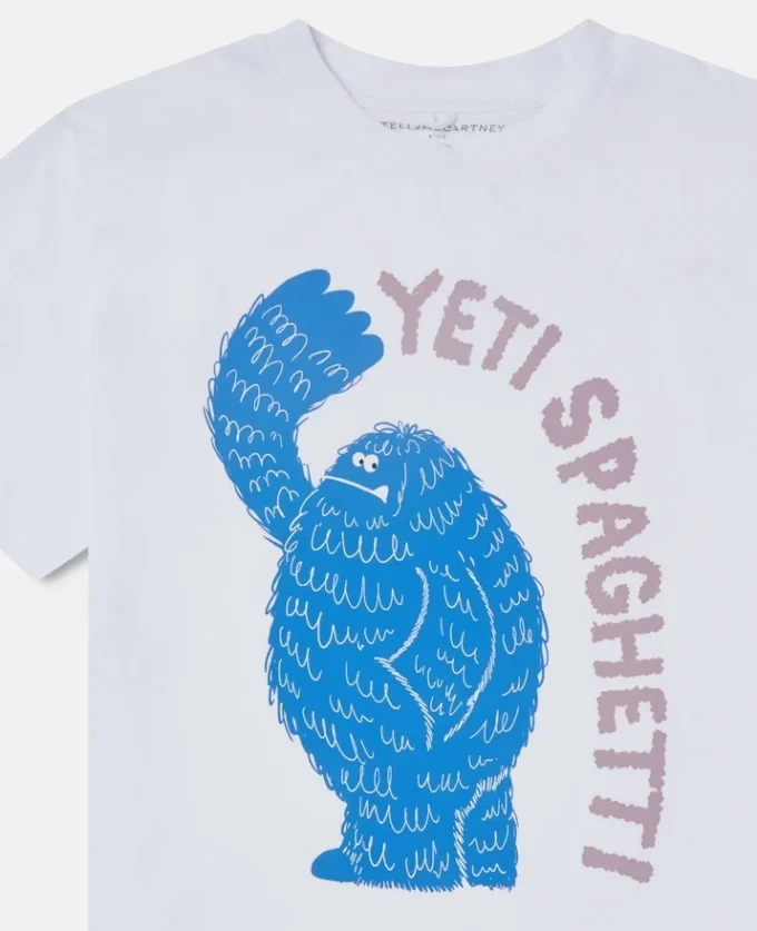 T-shirt med monstergrafik T-shirt med monstergrafik