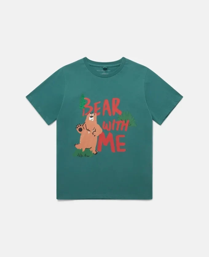 T-shirt med motivet ”Bear With Me” T-shirt med motivet ”Bear With Me”