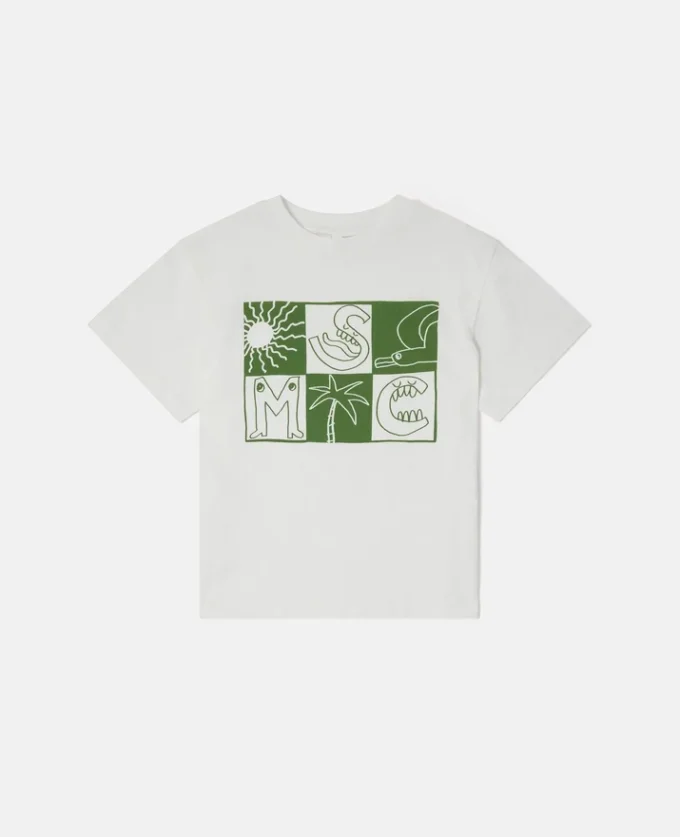 T-shirt med märkeslogotyp T-shirt med märkeslogotyp