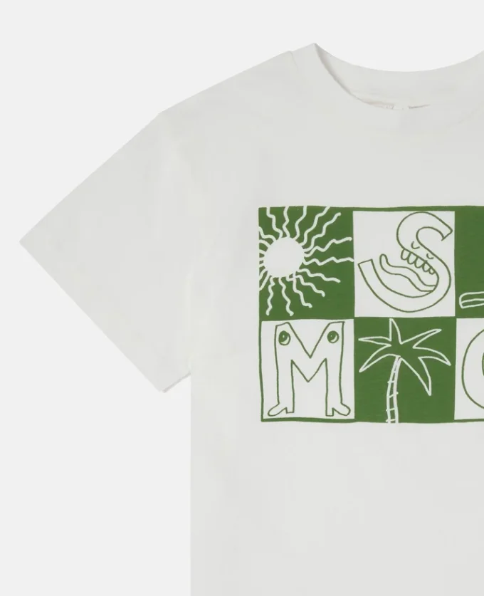 T-shirt med märkeslogotyp T-shirt med märkeslogotyp