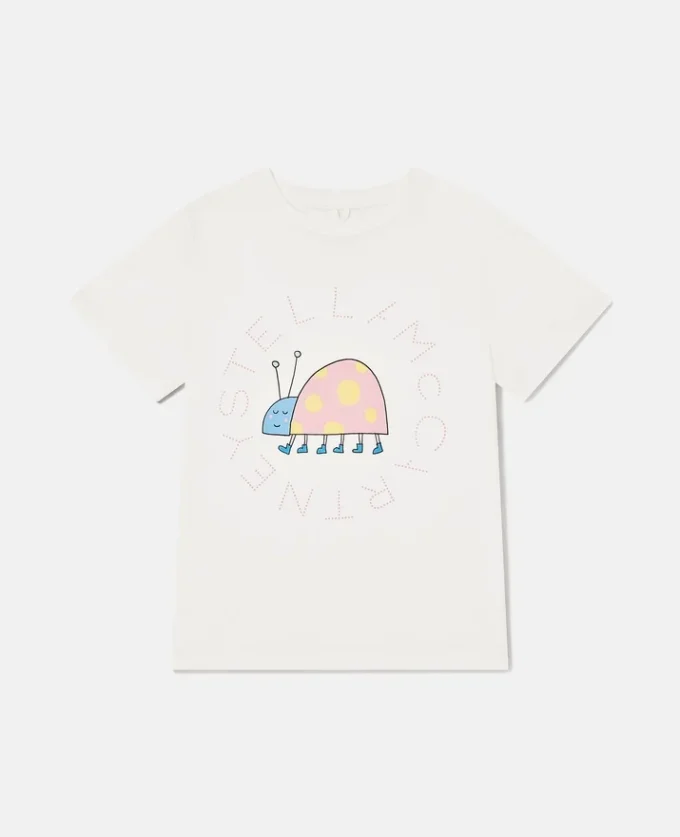 T-shirt med nyckelpigegrafik T-shirt med nyckelpigegrafik
