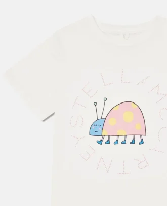 T-shirt med nyckelpigegrafik