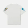 T-shirt med rosettmönster