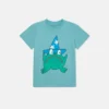 T-shirt med rund hals och grafiskt tryck med groda T-shirt med rund hals och grafiskt tryck med groda