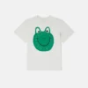 T-shirt med rund hals och grafiskt tryck med groda T-shirt med rund hals och grafiskt tryck med groda