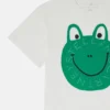 T-shirt med rund hals och grafiskt tryck med groda T-shirt med rund hals och grafiskt tryck med groda