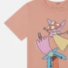 T-shirt med rund hals och älvmotiv T-shirt med rund hals och älvmotiv