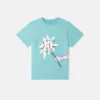 T-shirt med rund hals och tryck av magiska kaniner T-shirt med rund hals och tryck av magiska kaniner