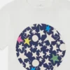 T-shirt med stjärntryck