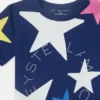 T-shirt med stjärntryck