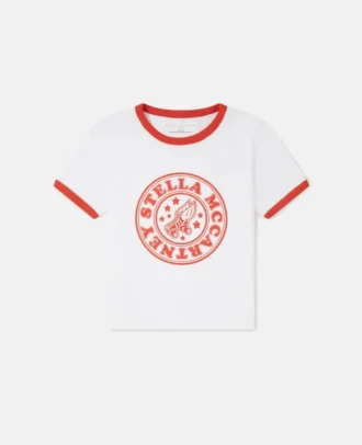 T-shirt med varsity-logotyp