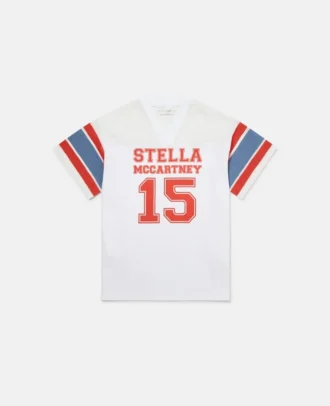 T-shirt med varsity-logotyp