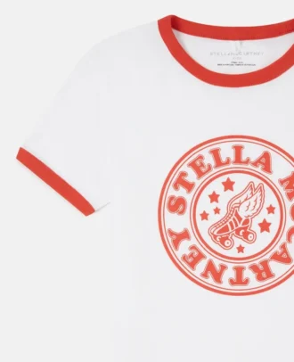 T-shirt med varsity-logotyp