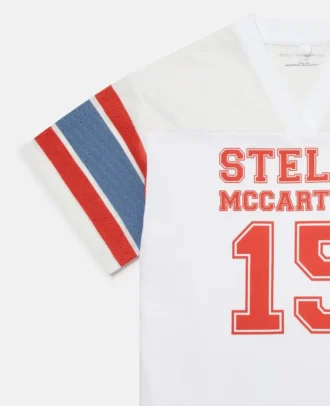 T-shirt med varsity-logotyp