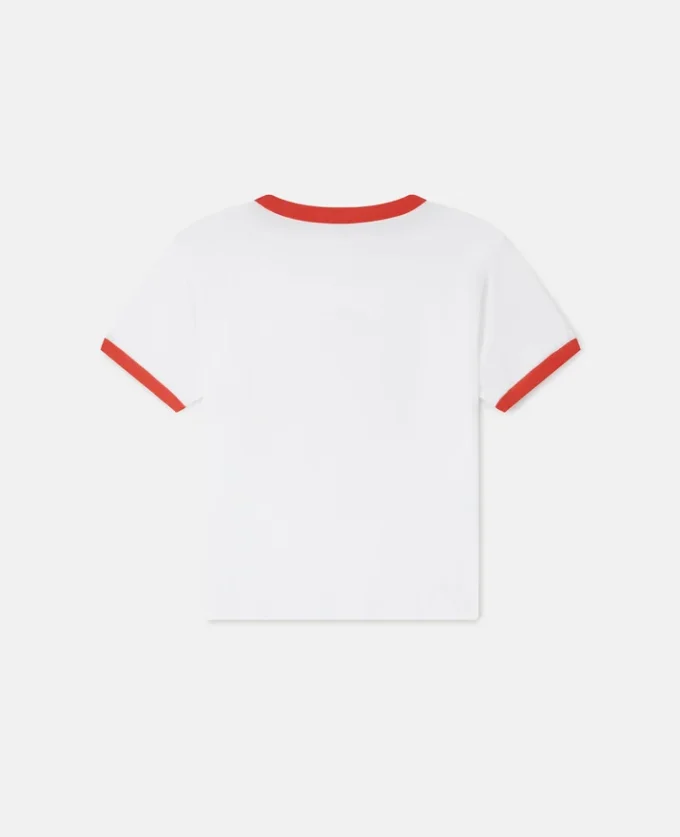 T-shirt med varsity-logotyp