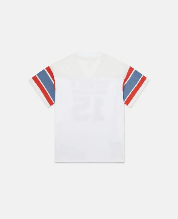T-shirt med varsity-logotyp