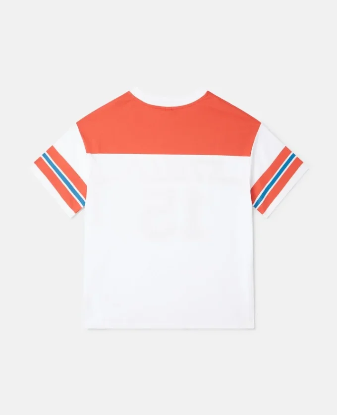T-shirt med varsity-logotyp