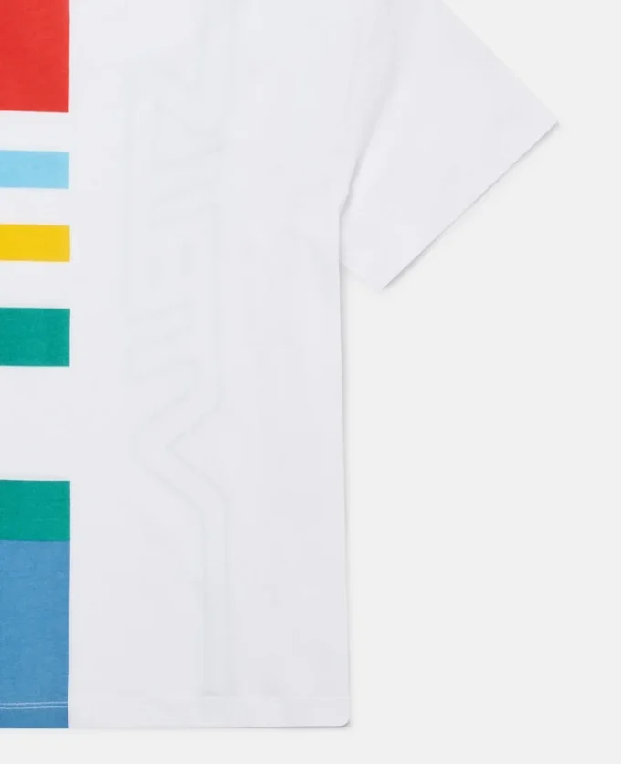 T-shirt med varsity-logotyp