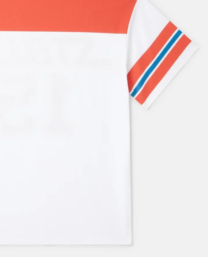 T-shirt med varsity-logotyp