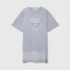 T-shirtklänning med spetsinsatser T-shirtklänning med spetsinsatser