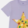 T-shirtklänning med stjärngrafik och fransar T-shirtklänning med stjärngrafik och fransar