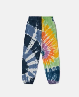 Tie-Dye-mönstrade sweatpants