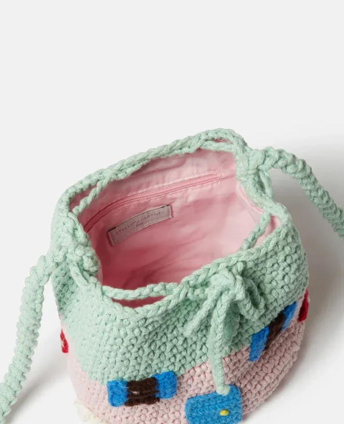 Toadstool House virkad crossbody-väska Toadstool House virkad crossbody-väska
