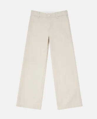 Tonal jeans med raka ben