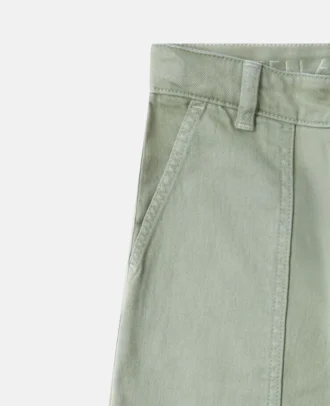 Tonal jeans med raka ben