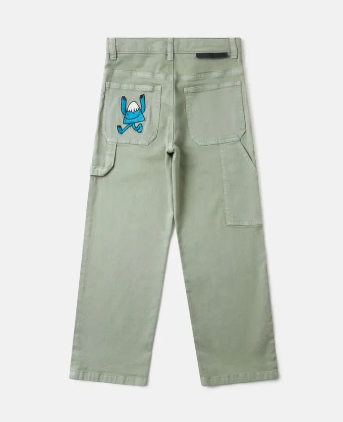 Tonal jeans med raka ben Tonal jeans med raka ben
