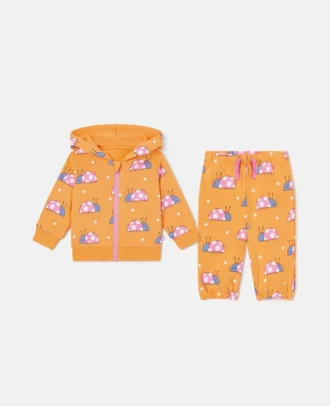 Tracksuitset med nyckelpigetryck