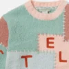 Tröja med broderad logotyp och ballongärmar Tröja med broderad logotyp och ballongärmar
