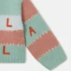 Tröja med broderad logotyp och ballongärmar Tröja med broderad logotyp och ballongärmar