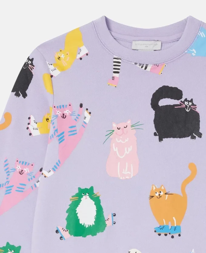 Tröja med kattmotiv Tröja med kattmotiv