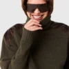 Turtleneck-tröja med ormpanel Turtleneck-tröja med ormpanel