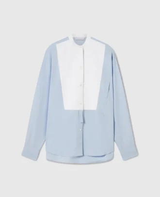 Tuxedo Bib Poplin-skjorta