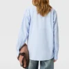 Tuxedo Bib Poplin-skjorta Tuxedo Bib Poplin-skjorta