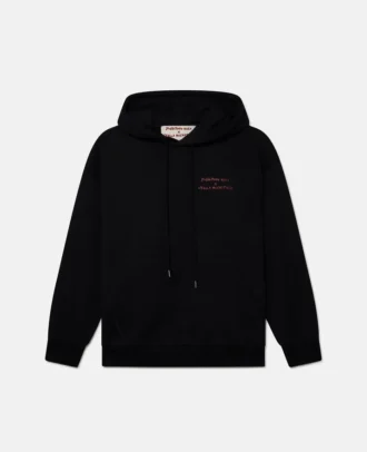 Twins II-tryckt hoodie