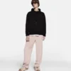 Twins II-tryckt hoodie